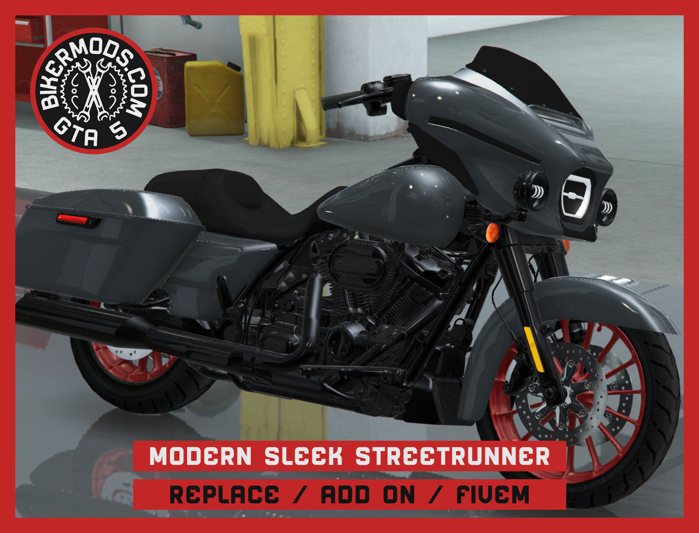 Modern Sleek Streetrunner (Replace / Add On / FiveM) 216k Poly