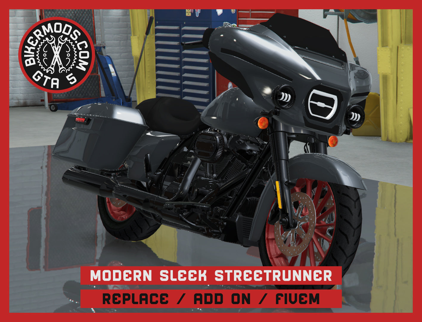 Modern Sleek Streetrunner (Replace / Add On / FiveM) 216k Poly