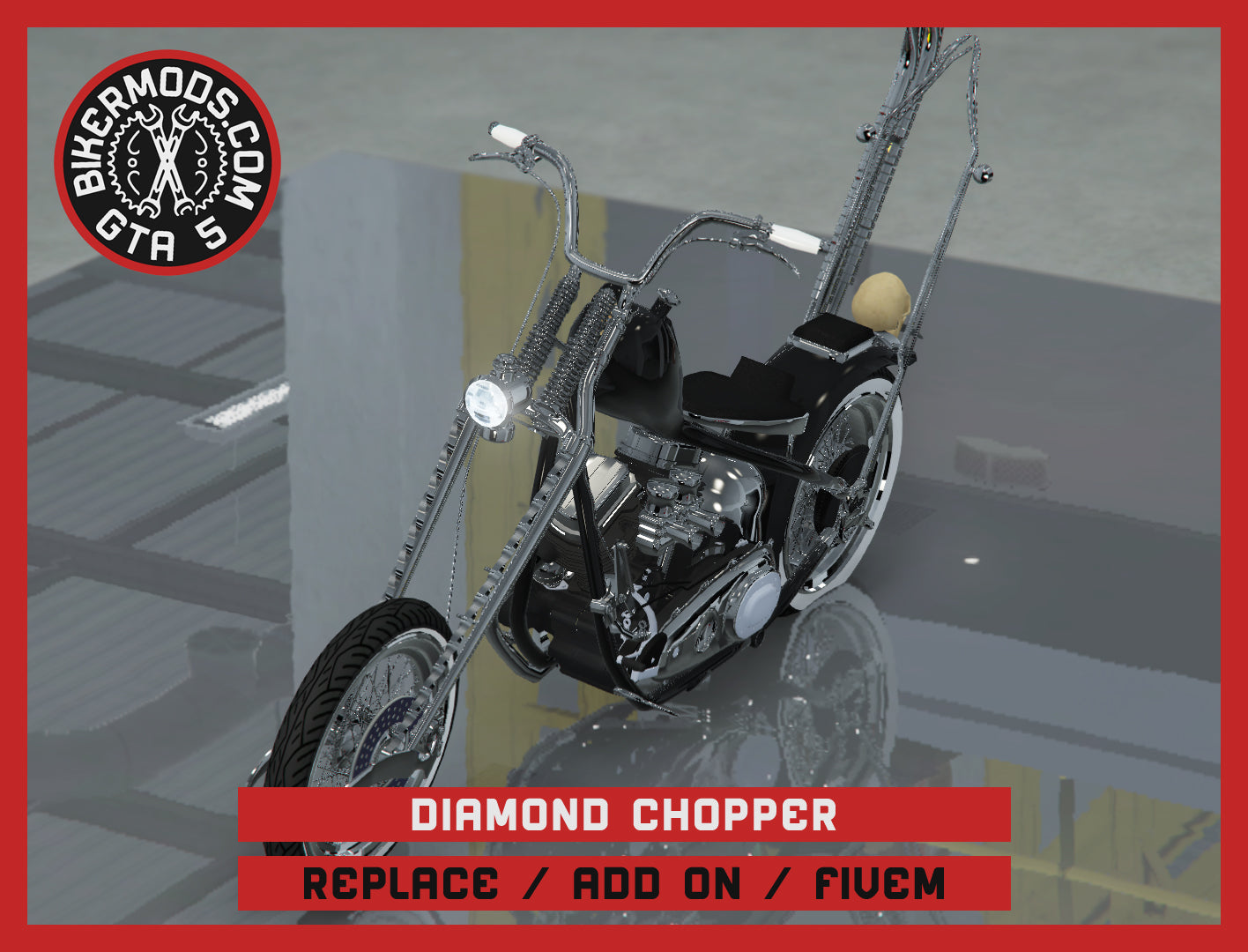 Diamond Chopper (Replace / Add On / FiveM) 215k Poly