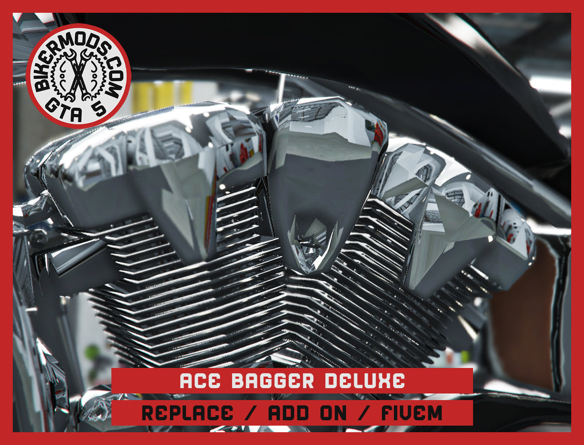 Ace Bagger Deluxe (Replace / Add On / FiveM) 209k Poly – GTA 5 ...