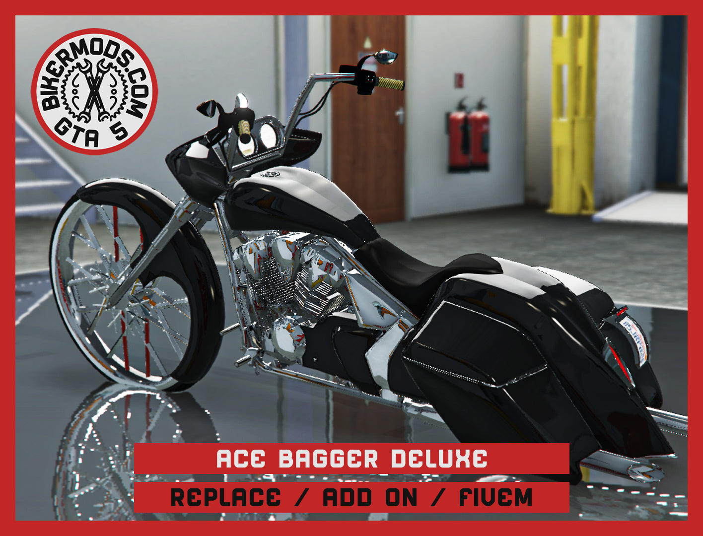 Ace Bagger Deluxe (Replace / Add On / FiveM) 209k Poly