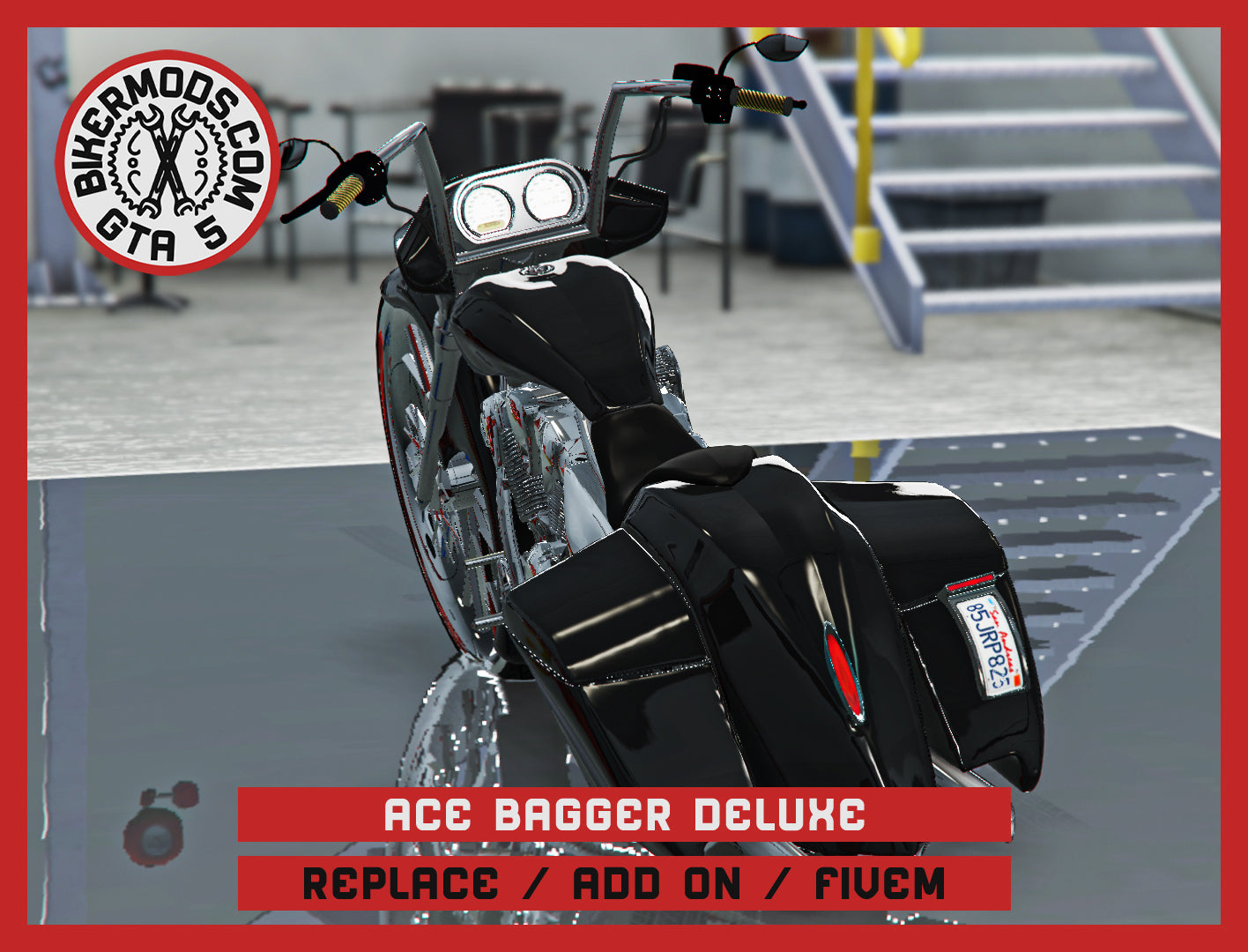 Ace Bagger Deluxe (Replace / Add On / FiveM) 209k Poly