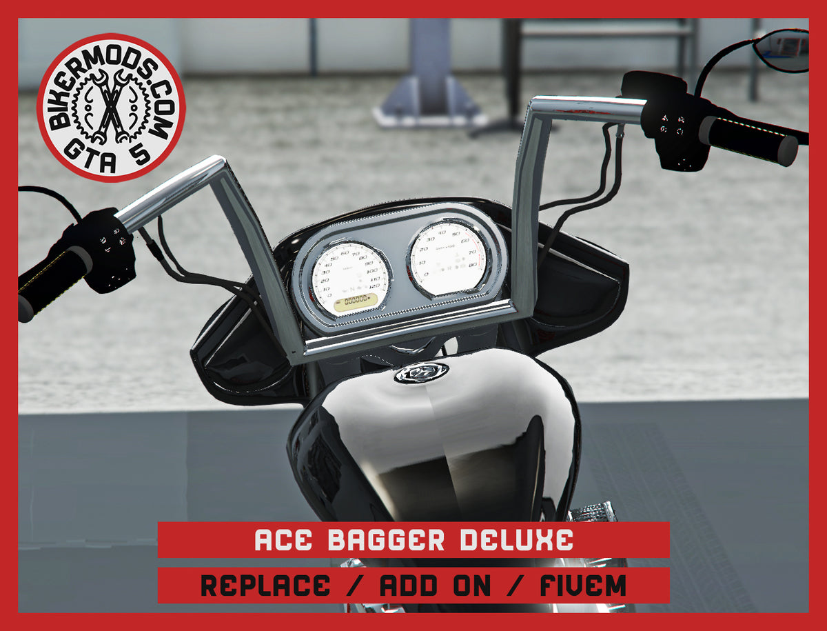 Ace Bagger Deluxe (Replace / Add On / FiveM) 209k Poly – GTA 5 ...