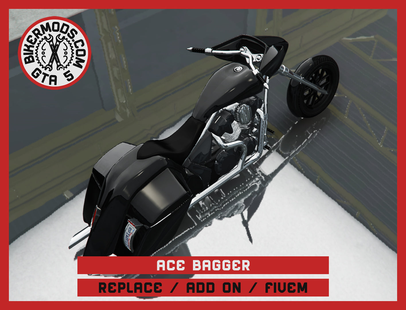 Ace Bagger (Replace / Add On / FiveM) 176k Poly