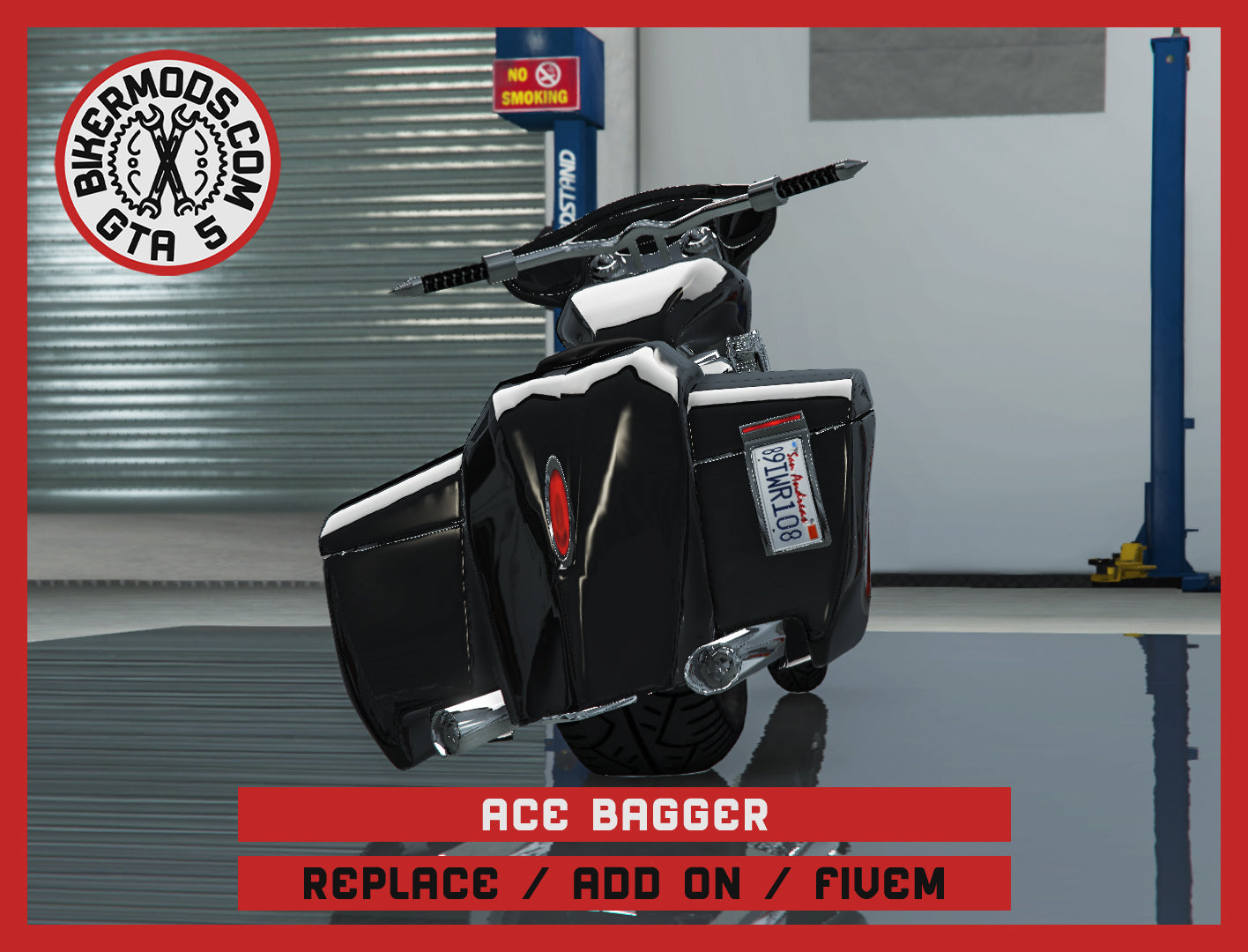 Ace Bagger (Replace / Add On / FiveM) 176k Poly