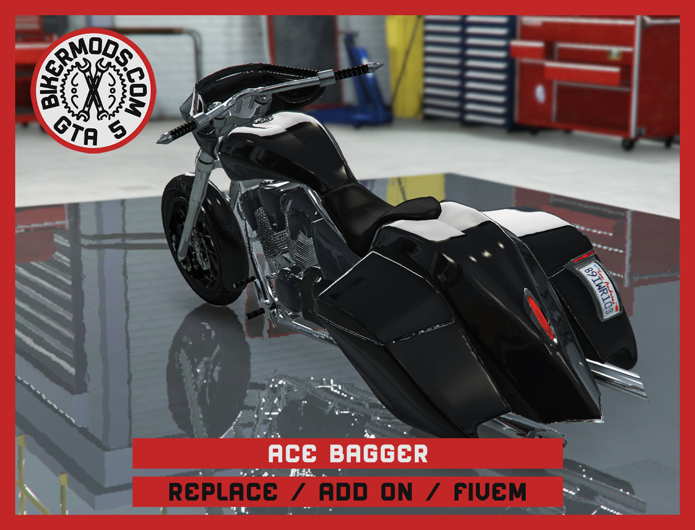 Ace Bagger (Replace / Add On / FiveM) 176k Poly