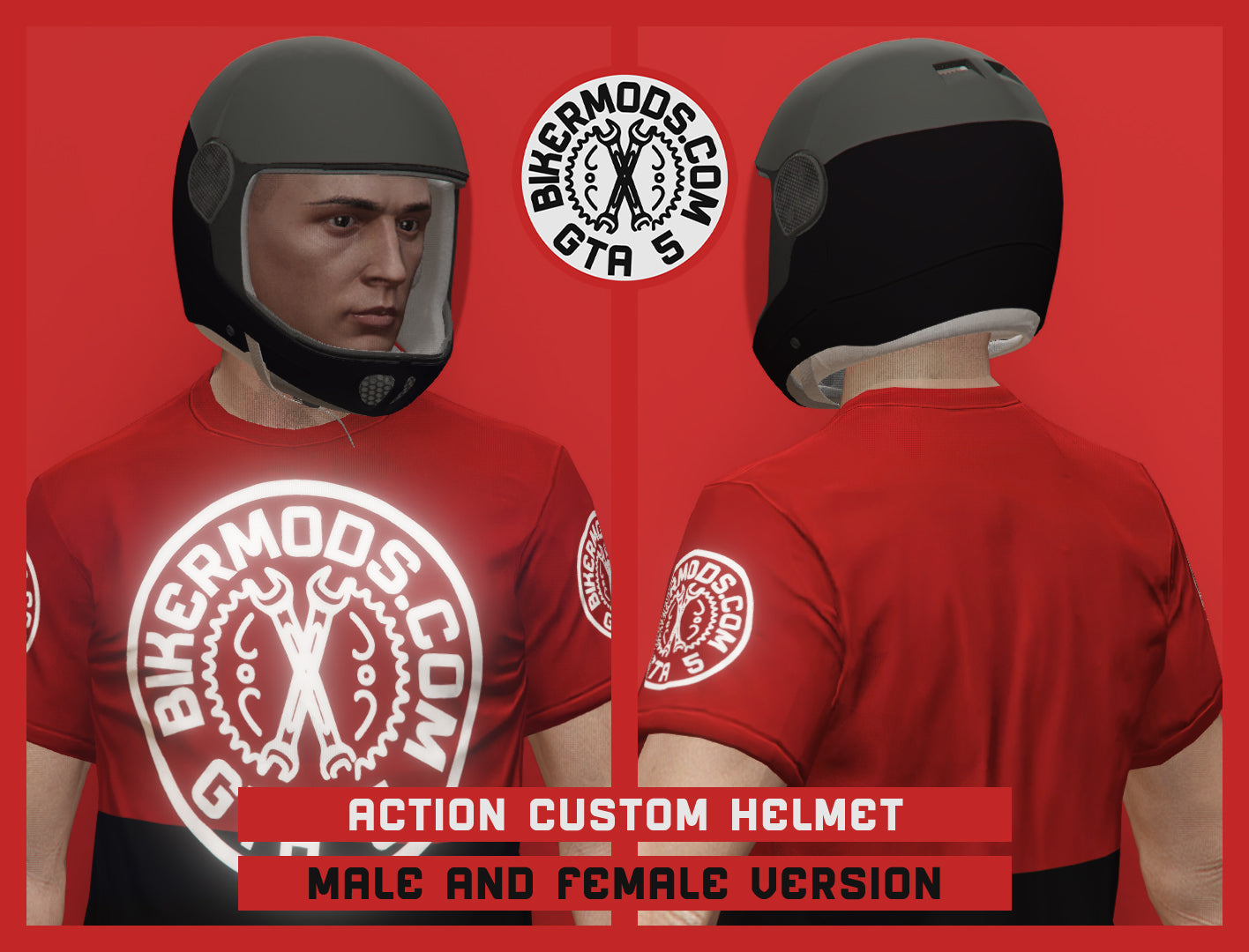 Action Custom Helmet