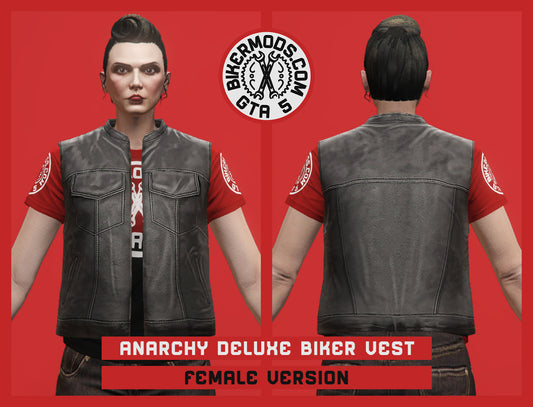 Anarchy Deluxe Biker Vest (Female)