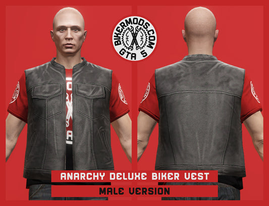 Anarchy Deluxe Biker Vest (Male)