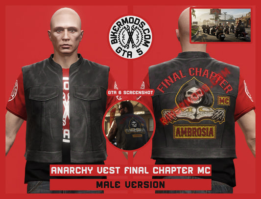Anarchy Vest (Male) Final Chapter MC Alternate Ambrosia
