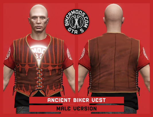 Ancient Biker Vest (Male)