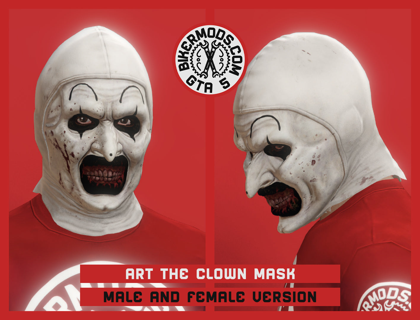 Art The Clown Mask (No Hat)