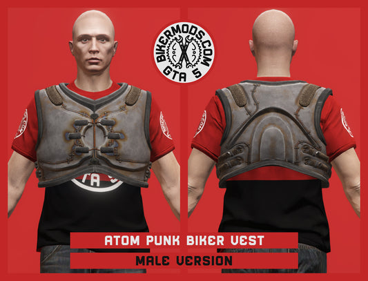 Atom Punk Biker Vest (Male)