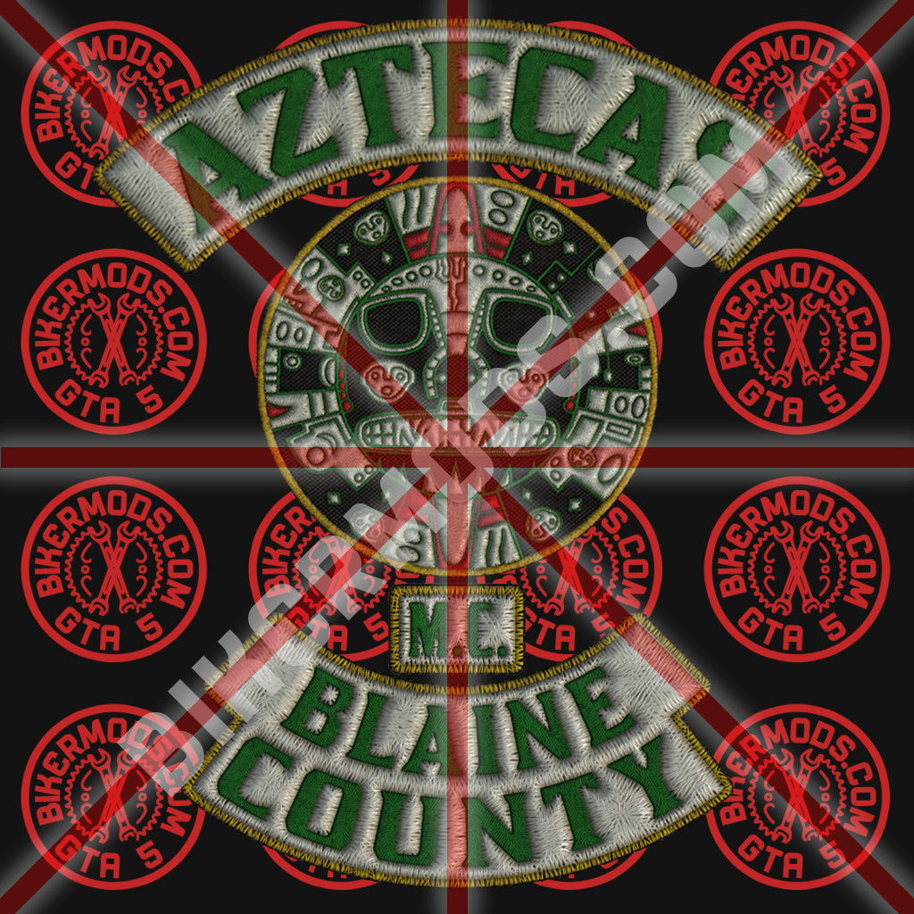 Aztecas MC (Blaine County) Mayans Inspired Style