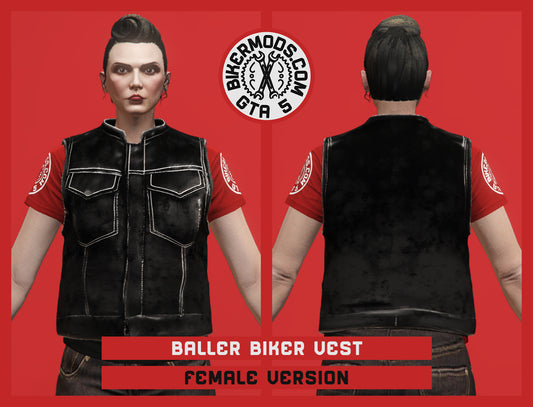 Baller Biker Vest (Female)