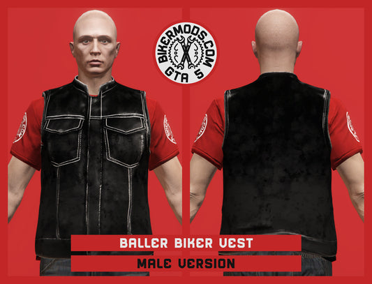 Baller Biker Vest (Male)