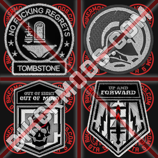 Battlefield Style Patches Flash Set