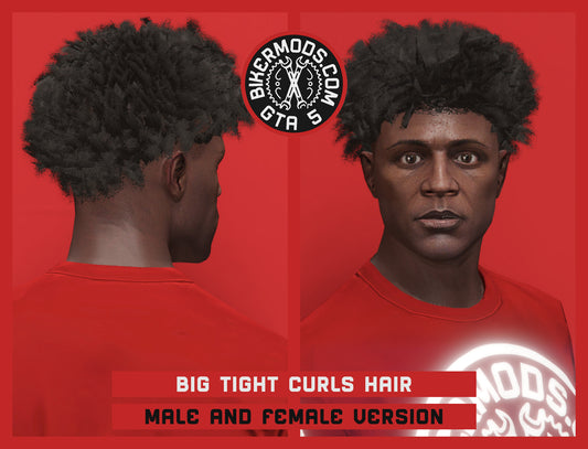 Big Tight Curls Hair