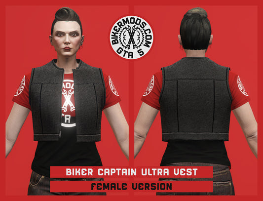 Biker Captain Ultra Vest (Female)