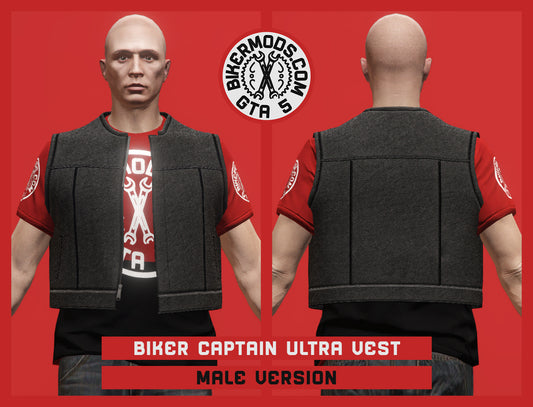 Biker Captain Ultra Vest (Male)