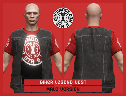 Biker Legend Vest (Male)