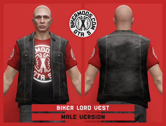 Biker Lord Vest (Male)