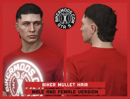 Biker Mullet Hair