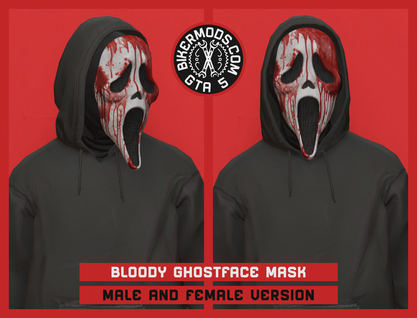 Bloody Ghostface Mask (Scream)