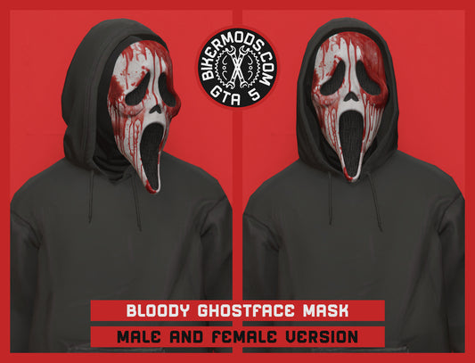 Bloody Ghostface Mask (Scream)