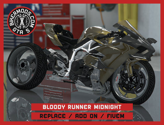 Bloody Runner Midnight (Replace / Add On / FiveM) 186k Poly