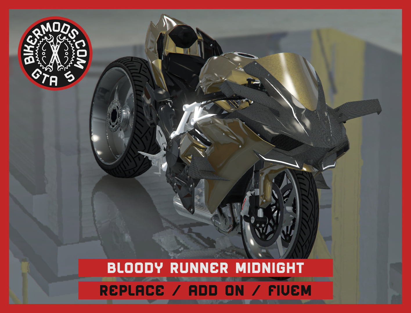 Bloody Runner Midnight (Replace / Add On / FiveM) 186k Poly
