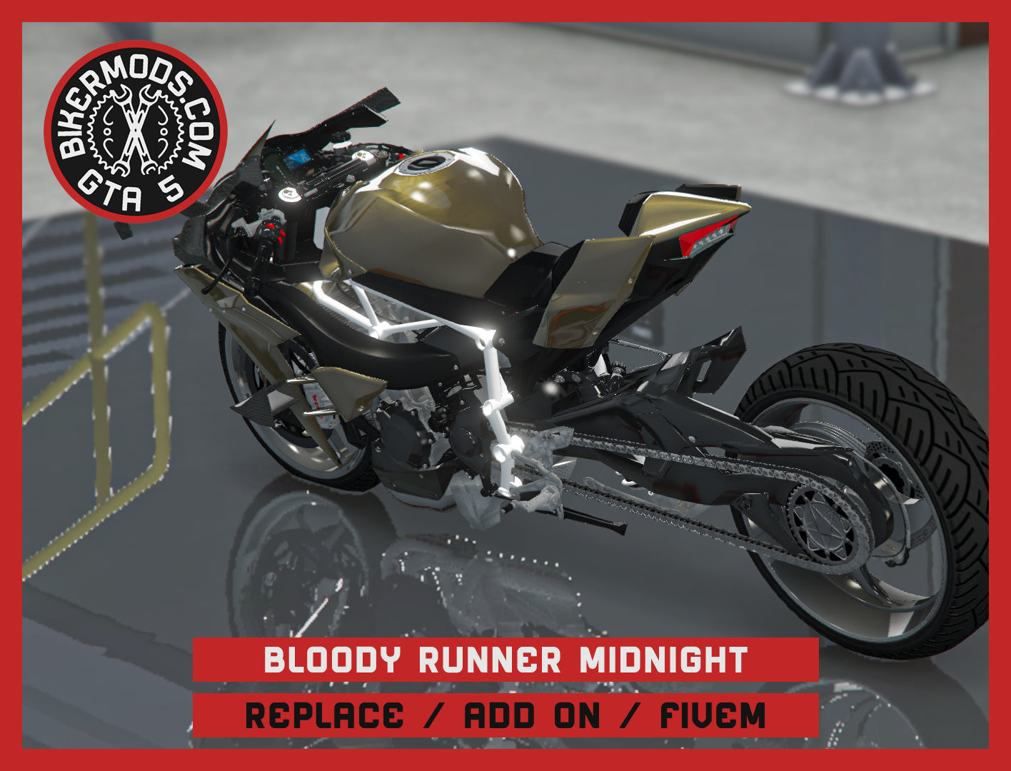 Bloody Runner Midnight (Replace / Add On / FiveM) 186k Poly