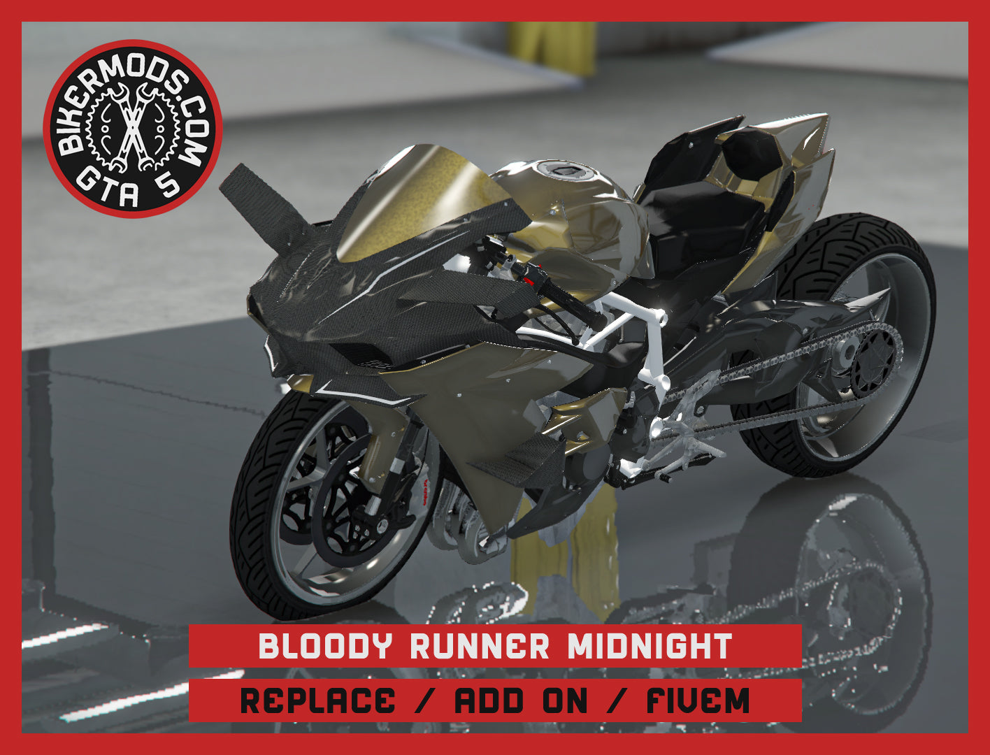 Bloody Runner Midnight (Replace / Add On / FiveM) 186k Poly