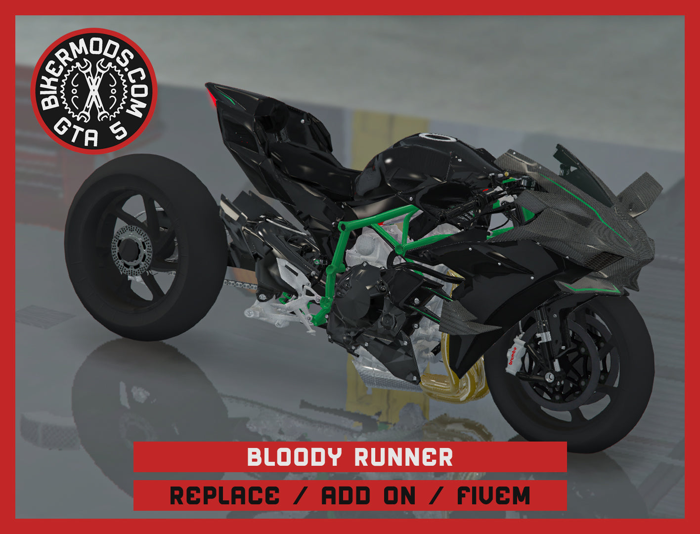 Bloody Runner (Replace / Add On / FiveM) 186k Poly