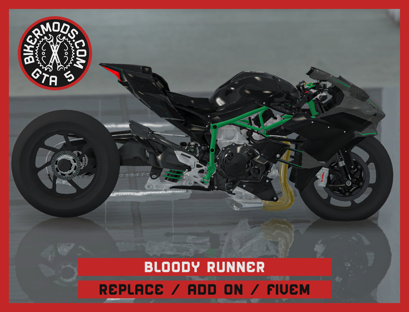 Bloody Runner (Replace / Add On / FiveM) 186k Poly