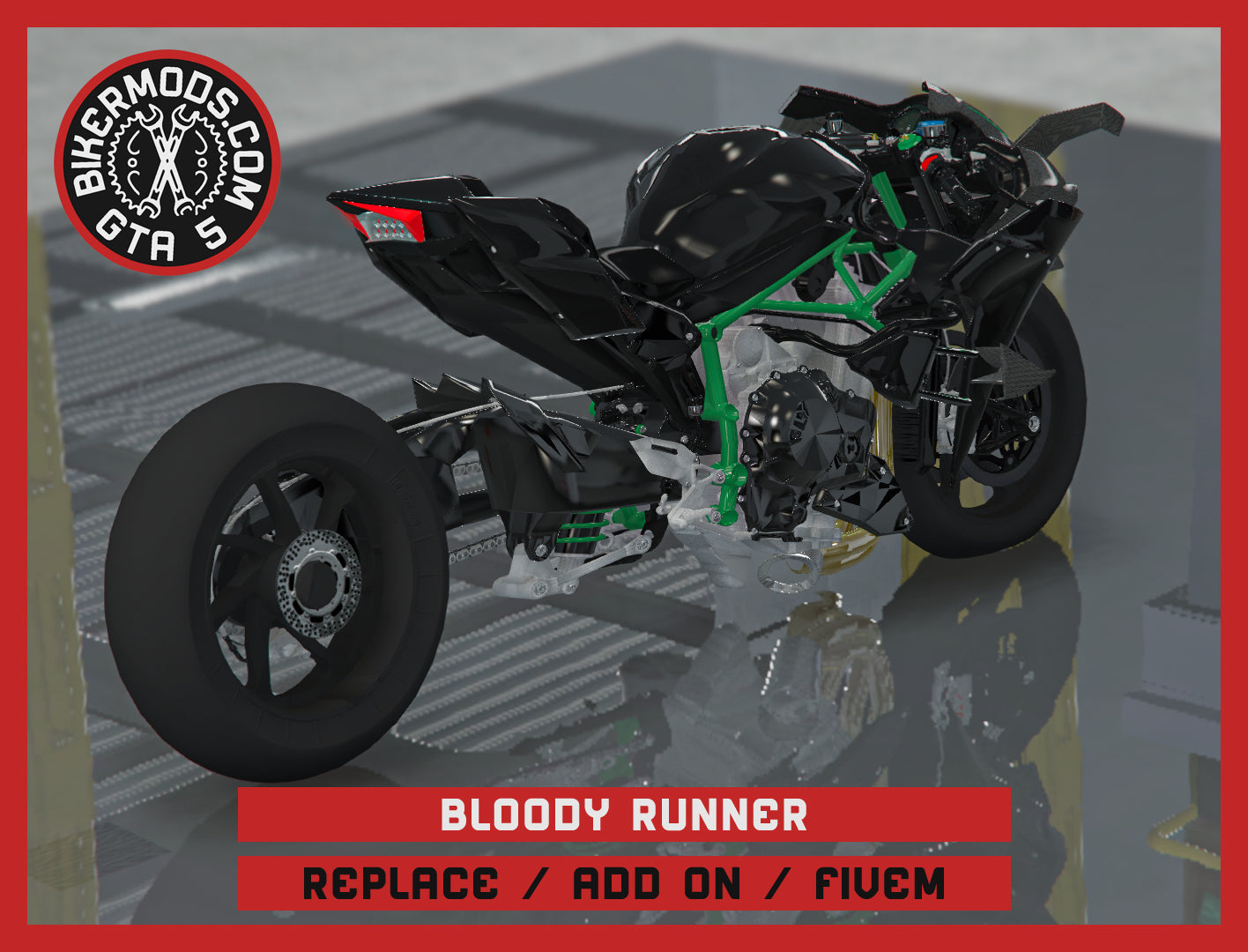 Bloody Runner (Replace / Add On / FiveM) 186k Poly
