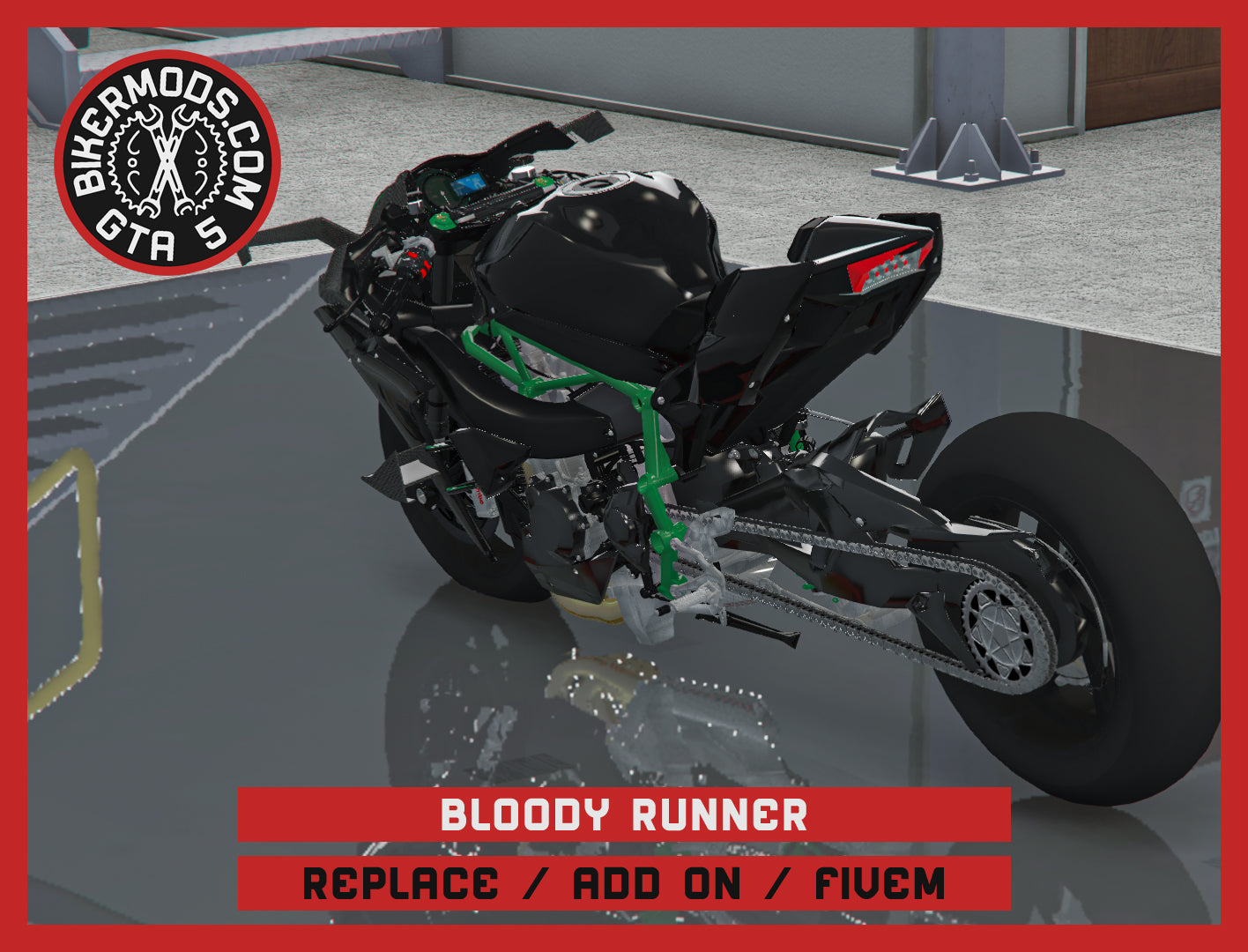 Bloody Runner (Replace / Add On / FiveM) 186k Poly