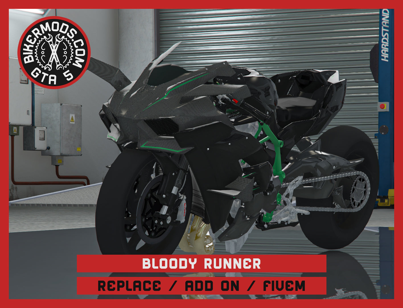 Bloody Runner (Replace / Add On / FiveM) 186k Poly