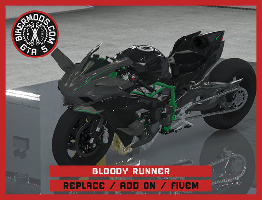 Bloody Runner (Replace / Add On / FiveM) 186k Poly