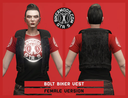 Bolt Biker Vest (Female)