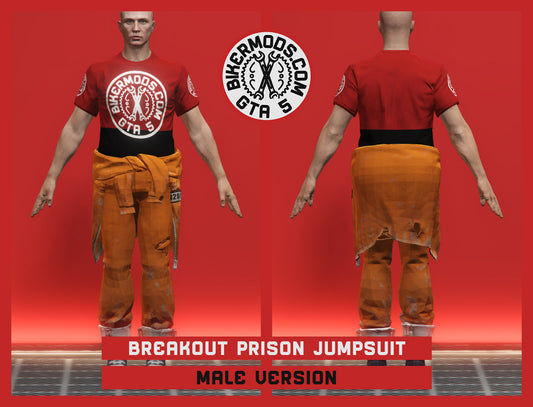 Breakout Prison Jumpsuit (Male)