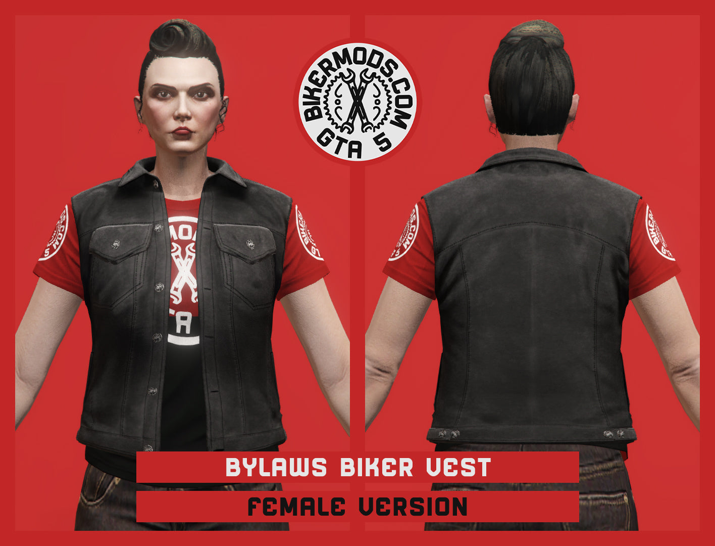 Bylaws Biker Vest (Female)