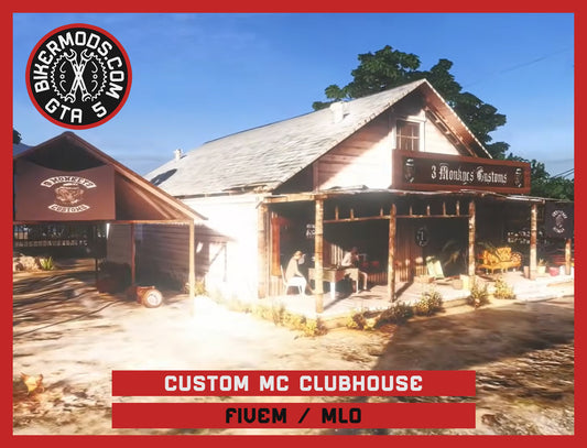 Custom MC Clubhouse "THE NOMAD" [FiveM MLO ]