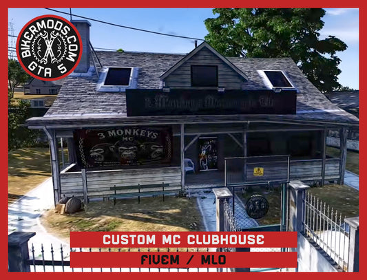 Custom MC Clubhouse "Old School Clubhouse Southside" [ FiveM MLO ]