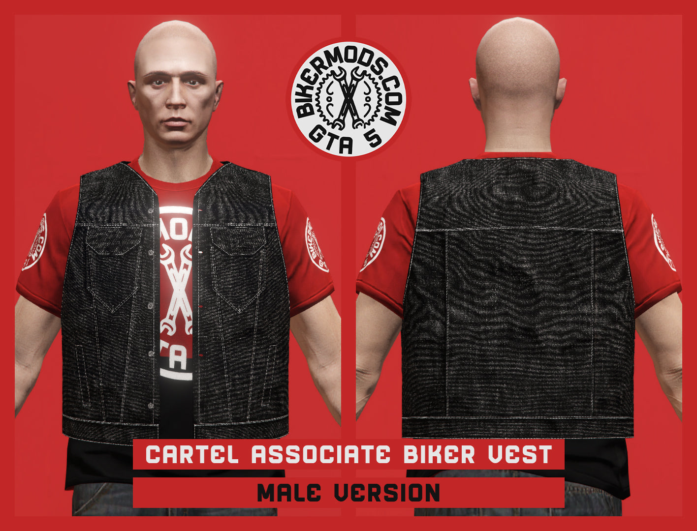 Cartel Associate Biker Vest (Male)