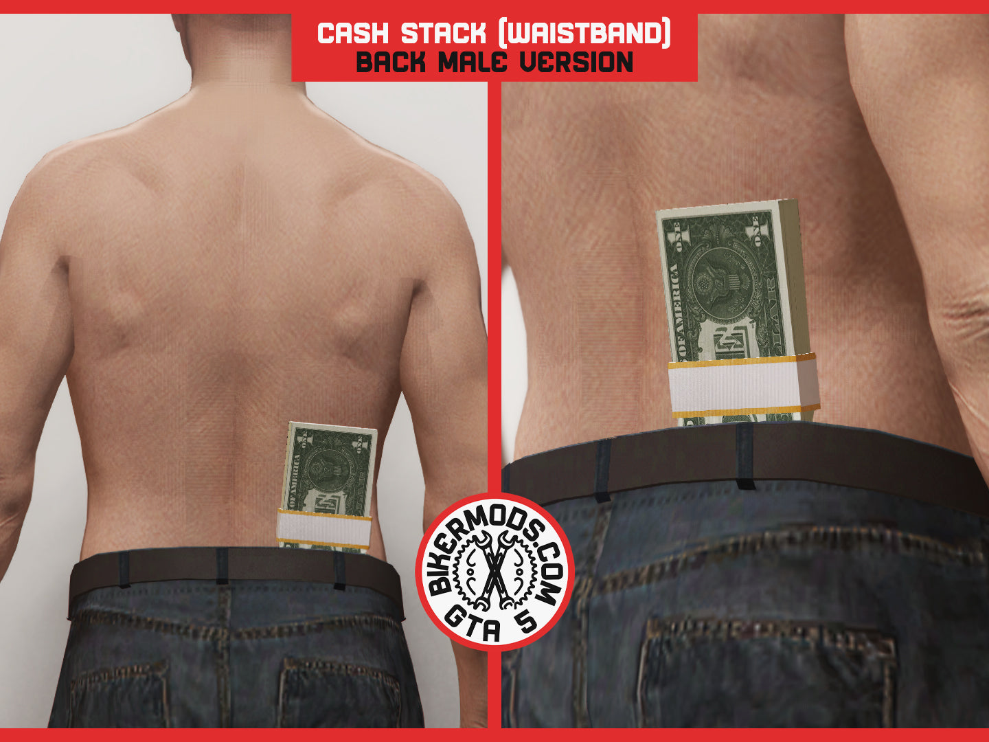 Cash Stack (Back Waistband)