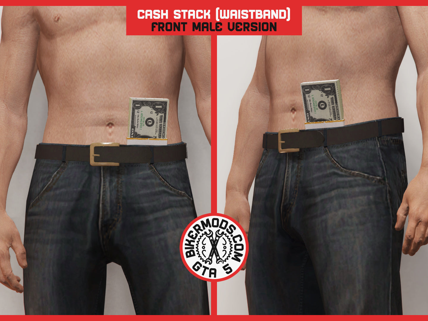 Cash Stack (Front Waistband)