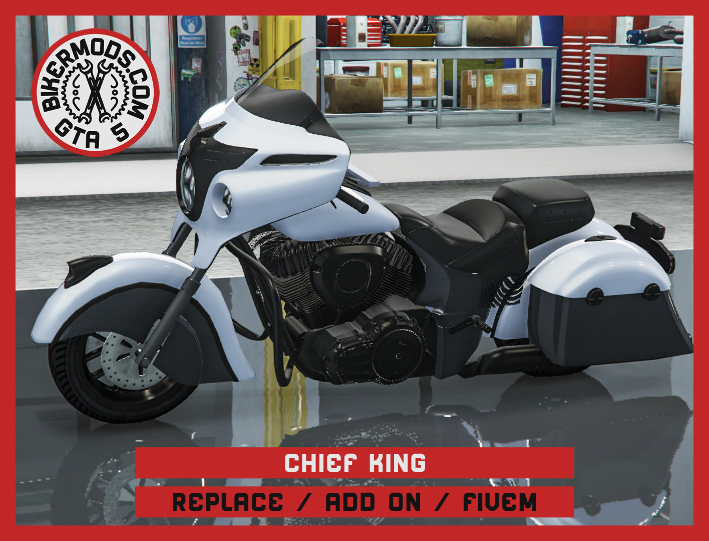 Chief King (Replace / Add On / FiveM) 675k Poly