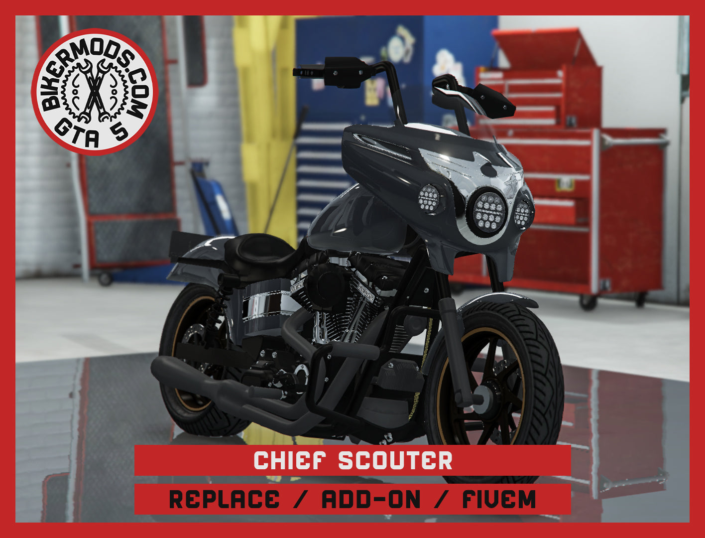 Chief Scouter (Replace / Add On / FiveM) 339k Poly