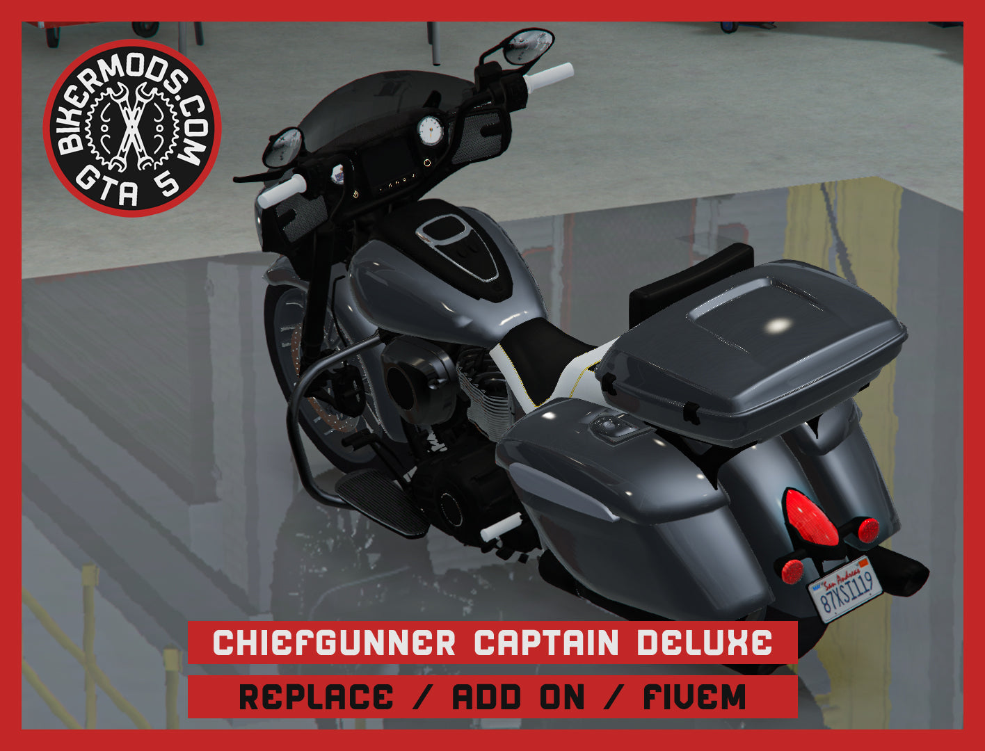 Chiefgunner Captain Deluxe (Replace / Add On / FiveM) 202k Poly